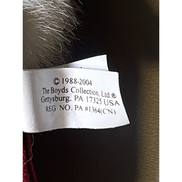 Longaberger Homestead Holiday Striped Tote Bag W/ Holiday Striped Mini Stocking - Picture 4 of 11